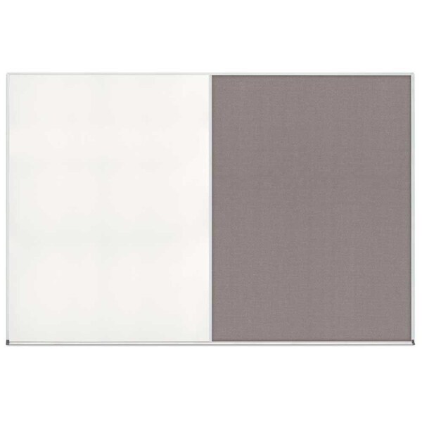 Enclosed Corkboard, 1 Door, 48"x36", 4" Fra